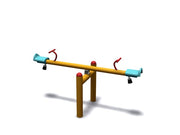 Balansoar dublu metalic MTH-02