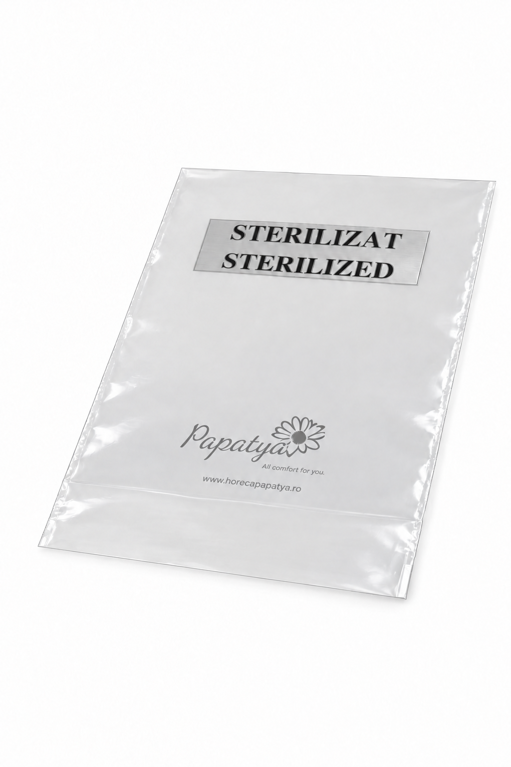 Pungă pentru Pahar Hotelier - PAPATYA – 17 × 27 cm, 1000 buc