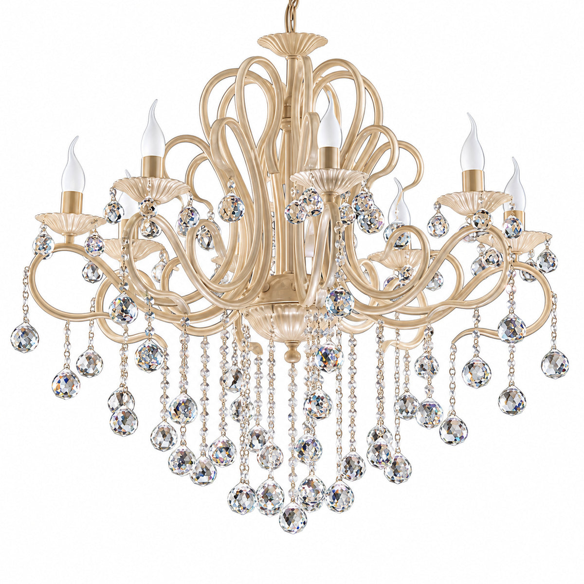 Candelabru cristal White Gold 3032 – candelabru