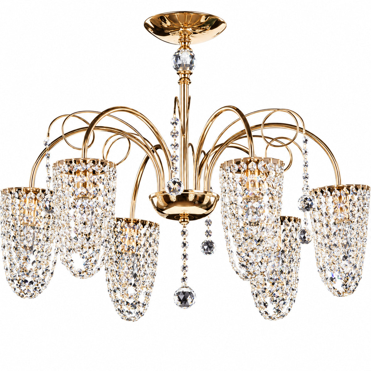 Plafonieră cristal Busia 0728 – plafonieră