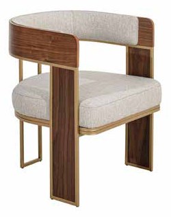 Scaun Blazer – vedere frontală