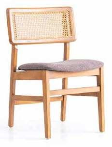 Scaun Blum Wicker – vedere frontală
