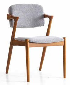 Scaun Flora Wicker – vedere frontală