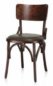 Scaun Thonet T-1002 – vedere frontală