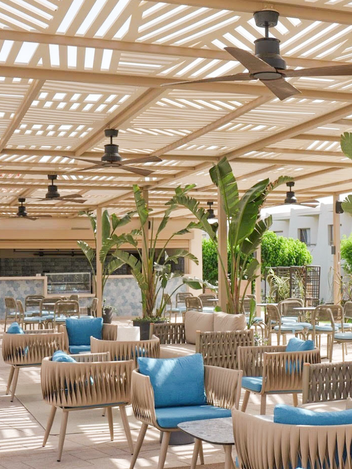 Scaun Exterior Aluminiu BELT | Horeca Papatya
