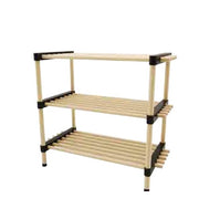 SEO-8161 Raft modular multifunctional din lemn cu 3 etajere l=56 a=28 h=52