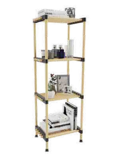 SEO-8168 Raft modular multifunctional din lemn pt flori cu 4 etajere 38*28*100CM