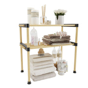 SEO-8182 Raft modular din lemn cu 2 rafturi 28*56*51cm